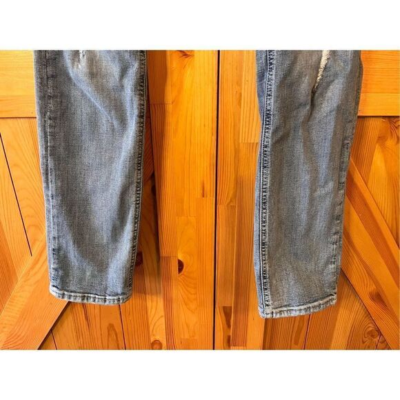 Express Jeans Mens Size 28 X 30 Distressed Rocco Slim Fit Skinny (1823) - Picture 2 of 10